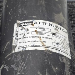 Parker AT434759 Attenuator 4000PSI Maximum Operating Pressure PSI@70F Black