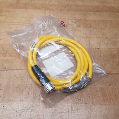 Turck CKM 19-19-2/S101 4121M Cordset, U-04748, 150V, 9A (3), 2A (16) – NEW