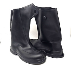 Tingley Weather Tuff Stretch Rubber Black 1400 Overshoes Medium 8-9.5