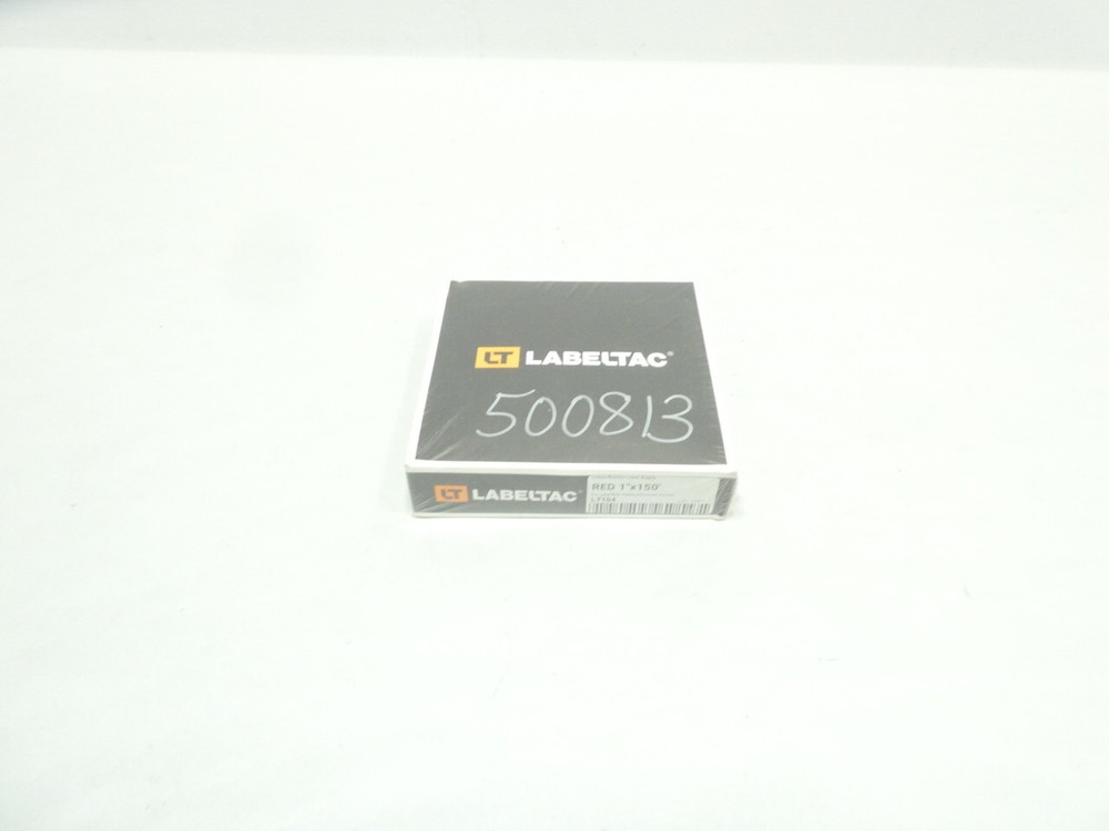 Labeltac LT104 Red Labeling Tape 1inx 150ft