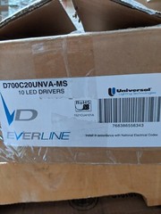 Dimmable LED Driver, D700C20UNVA-MS, Universal/Everline, 14-31 VDC, 700mA