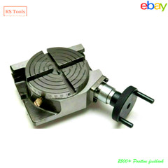 Rotary Table 4″/100mm With 100mm 4 JAW Independent Chuck USA RSTOOLS