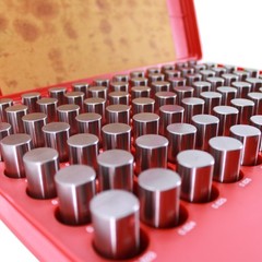 HFS(R) M5 Plus Steel Pin Gage Set with Storage Case 82 PCS 0.751-0.832″ Range