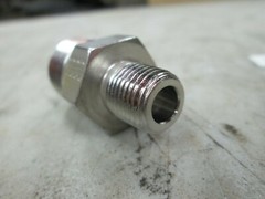 1/2″ MNPT x 1/4″ MNPT S/S Adapter Lot of 2 (New)