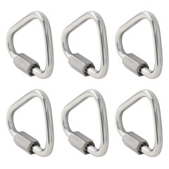6Pcs M3.5 Delta Quick Links Triangle 1/8″ 316 Stainless Steel Chain Connector