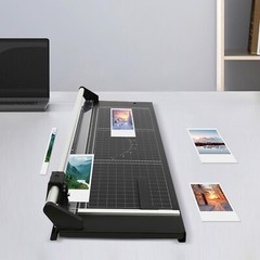 36″ Paper Cutter, Manual Precision Rotary Paper Trimmer For Film, Art Cardboard