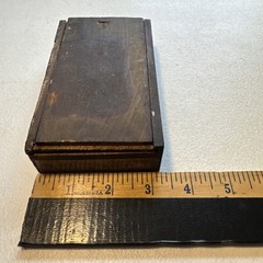 Vintage The L.S. Starrett Co. Planer & Shaper Gage No. 246 Empty Wooden Box