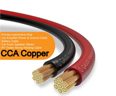 Kit cableado 1/0 aluminio cobreado 40FT con conectores para energía DC