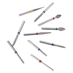Dental Diamond Bur FG-112 Crown Preparation Anterior Teeth Kit High Speed AZDENT