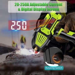 Saker Portable Electric Welding Machine,110V Portable Welder Handheld with IG