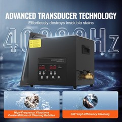 10L Ultrasonic Cleaner Cleaning Machine with Basket Heater and Timer 240W