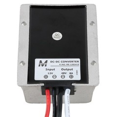 Power Converter Regulator DC 12V Step-Up to DC 48V 8A 384W Waterproof