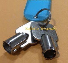 Replacement Key Blanks for Indian Scout Motorcycles 2-Key Blanks SafeCo Brands