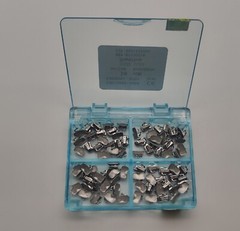 20Sets/Box Dental Buccal Tubes Non-cov Mesh Base 1st 2bd Molar 022 Roth/MBT Mesh