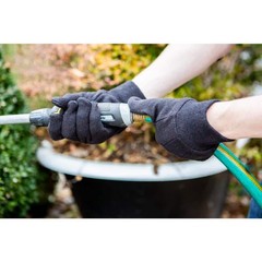 12-Pairs Xlarge Brown Jersey Gloves, Soft Cotton Work Gloves, Multi-Purpose