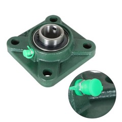 10 Pack UCF205-16 Pillow Block Flange Bearing 1″ Bore 4 Bolt Solid Base