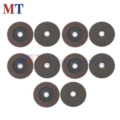 10 Pcs 7″ x 7/8-Inch T29 Flap Discs 40 Grit Flapper Wheel for Angle Grinder
