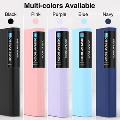 72 Pocket Binder with Plastic Sleeves, Large Capacity 8.5×11 Presentation Book,