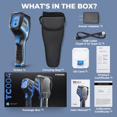 256X192 Infrared Thermal Imager Thermal Camera IR Resolution 10800P LCD Screen