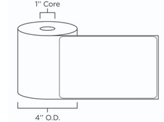 20 Rolls label 4×6 Direct Thermal Shipping 5000 labels Zebra Eltron ZP450 2844