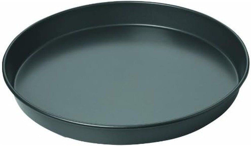 Chicago Metallic 14-Inch Deep Dish Pizza Pan, Nonstick Carbon 14-Inch, Silver