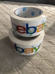 eBay Branded Packaging Shipping Tape 2 Rolls 2″ x 75 Yards Multi Color