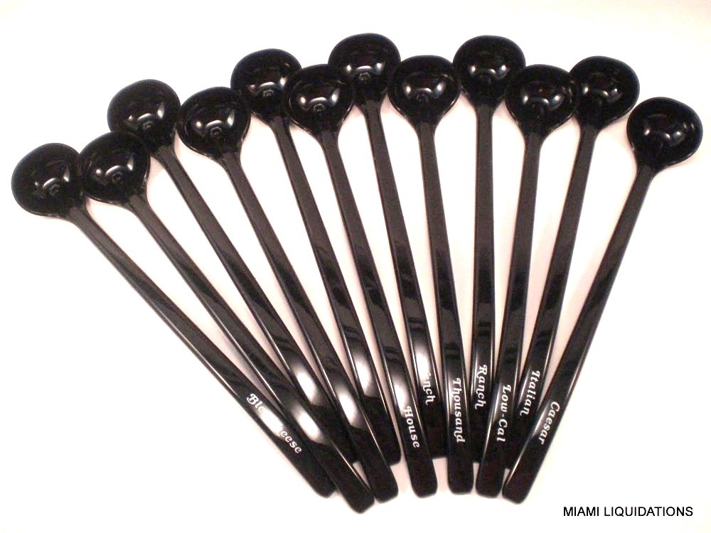Carlisle 028803 Carly Ladle Assortment Pack 13.5″ Black Commercial