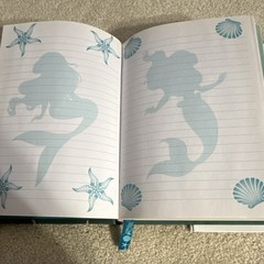 Disney Ariel & Tinker Bell Illustrated Blank Journals Cardboard Cover