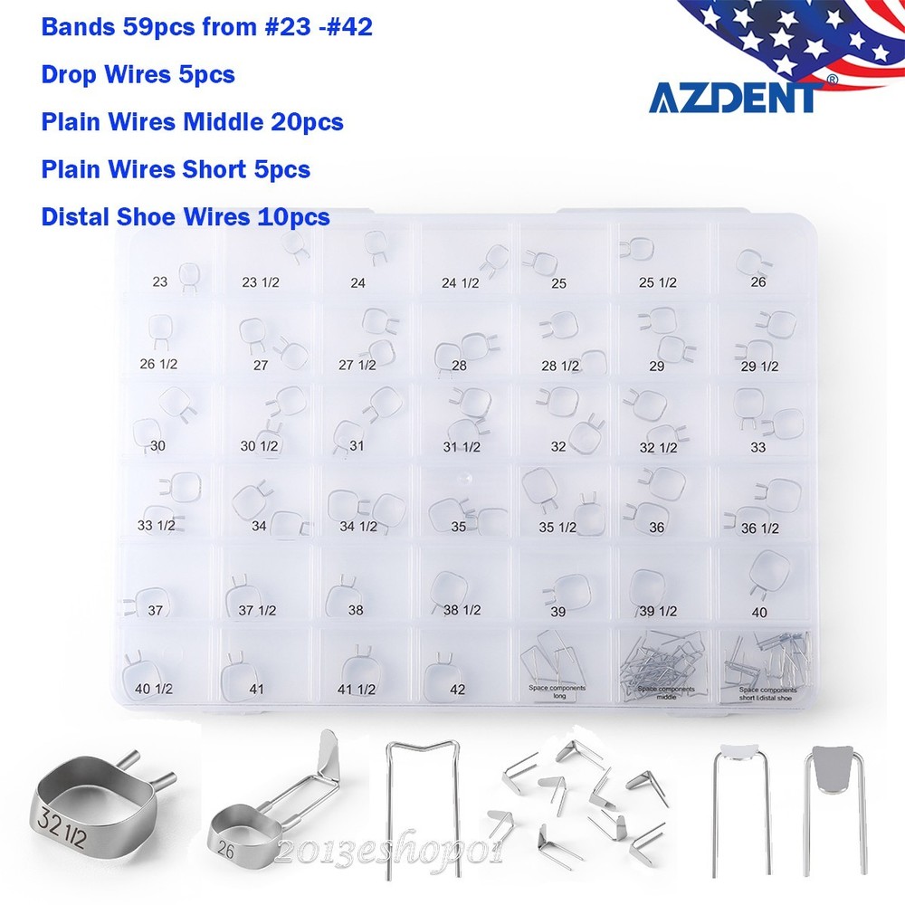 Dental Teeth Braces Preformed Kids Space Maintainer Retainer Universal Band Loop