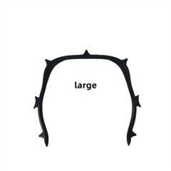Dental Frame 134°C Rubber Dam Sheets Holder Carbon Fiber U-Shape Support Black