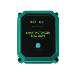 U. S. Solid Wifi Smart Motorized Ball Valve 1/2 in 304SS US Plug Manual Switch