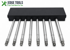 New Engine Valve Seat High Carbon Steel Face HCS Cutter 15 Pc Set USA EDGE TOOLS