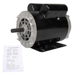 Electric Motor 3 HP 3450 RPM SPL Compressor Duty 56HZ Frame 1 Phase 115/230V New