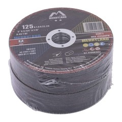 5 Inch Metal Cutting Wheel, Stainless Steel, Iron, 50 Pack, C13081042, Angle …