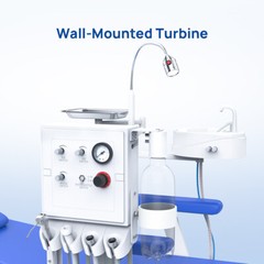 dental Silla plegable portátil /Dental unidad móvil de entrega compresor de aire