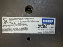 HID Proximity ProxPro 5355AGK14 Keypad Access Control Card Readers. Lot of 4