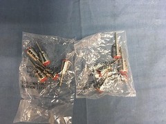10 NEW Abbatron/HH Smith 2804-102 Spring Loaded Binding Post 15 A Red #6-32 Stud