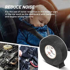 8 Rolls Cloth Tape Wire Electrical Wiring Harness Car Auto SUV truck 25mm*15m US