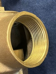 Brass Angle Hose Valve 2-1/2” FNPT x 2-1/2” FNPT, 300 psi *MADE IN USA*