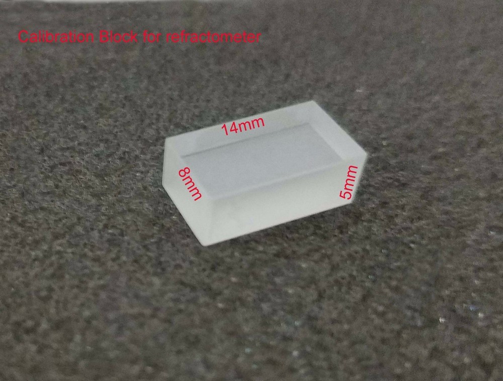Azzota® Replacement Calibration Block for Portable Refractometers