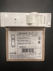 Leviton LB115-AFT 120V 15A 1-Pole Plug-On AFCI Thermal Magnetic Circuit Breaker