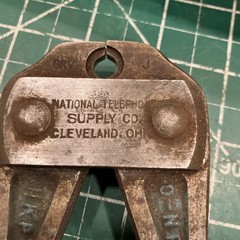 National Telephone Supply NKP Nicopress Repaired Handle