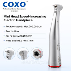 COXO Dental Optic Fiber Contra Angle 1:5 Increasing Handpiece Mini Head CX235C7