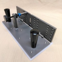 Knife Jig 10″ x 2.5″ with Handles, D-D Work Rest Made in USA