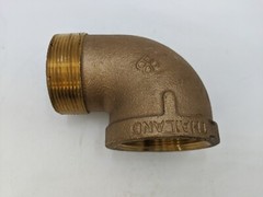 FNW Low Lead Compliant Bronze 90Deg Elbow Street Fitting 2″ NPT Threaded M F