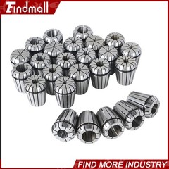 25 Pack Collet Set ER32 Collet Chuck 1/16 inch-3/4 inch Holder Spring Collet Set