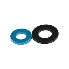 100PCS Aluminium Anodised M4 M5 M6 M8 Metric Colourful Flat Washer Spacer Gasket