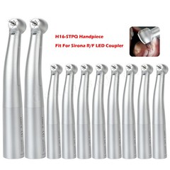1-10 COXO Dental Fiber Optic LED Turbine Handpiece fit Sirona LED 6H Coupler