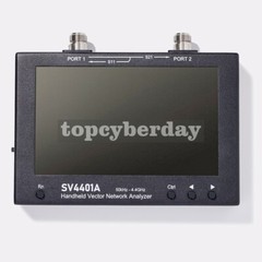 SV4401A 50KHz-4.4GHz Handheld Vector Network Analyzer Antenna 7″ 100DB Dynamic