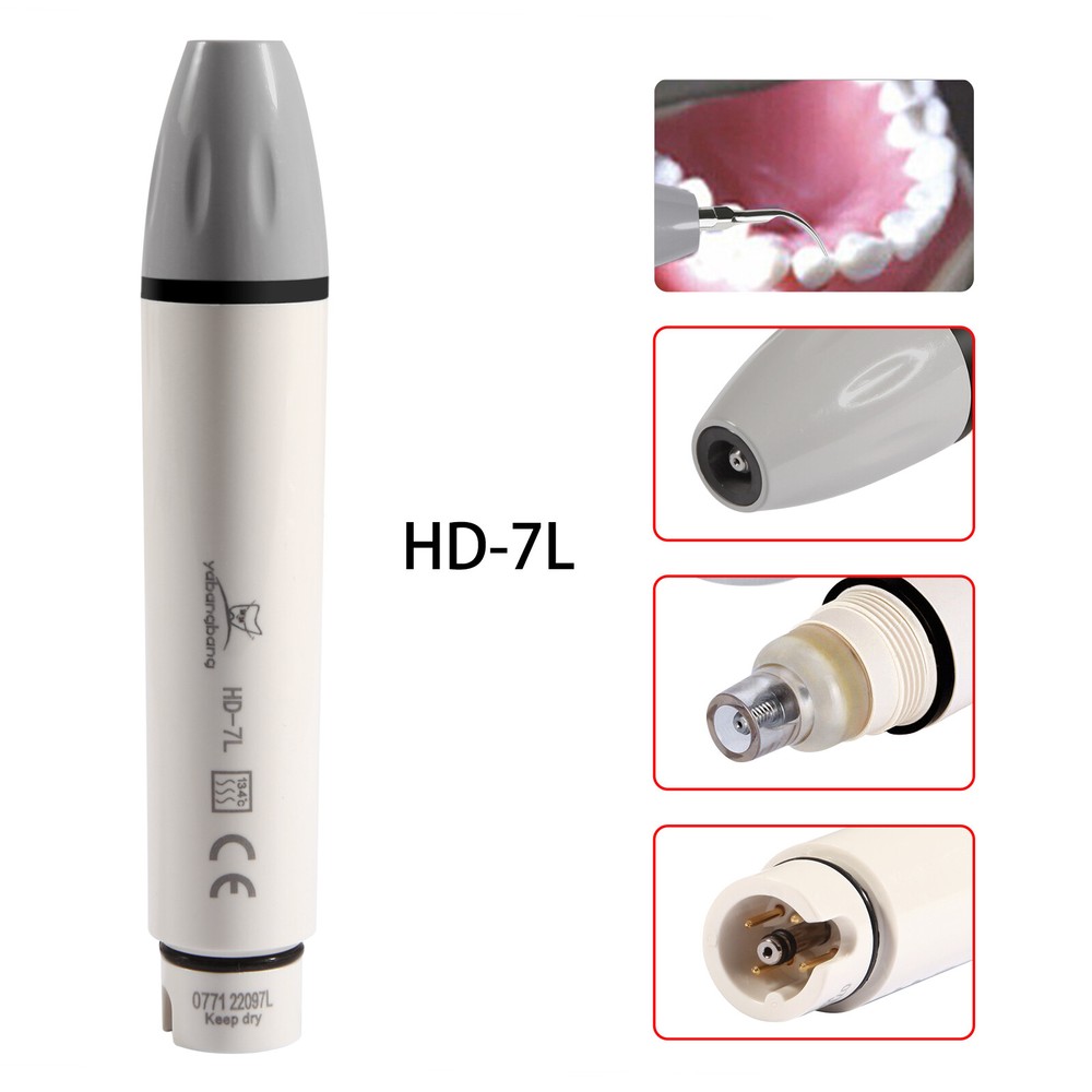 HD-7L Dental Ultrasonic Scaler LED detachable Handpiece Fit DTE SATELEC Tips